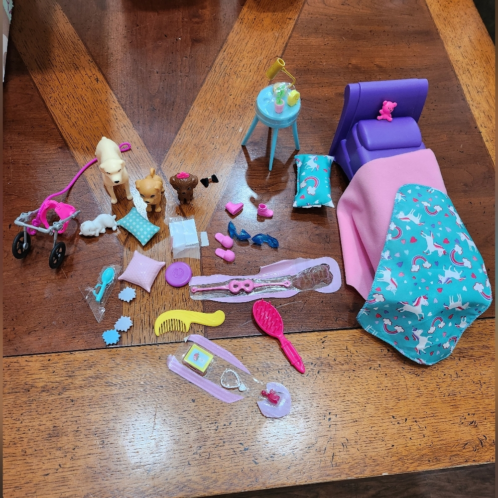 Barbie  Doll Accessories Casual Sporty Shoes Extras